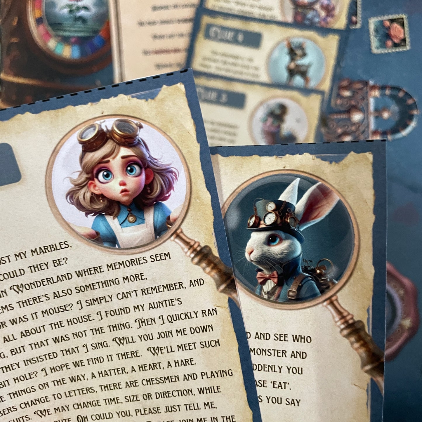Alice! In Wonderland Escape Room Mystery - Printable DIY Escape Kit