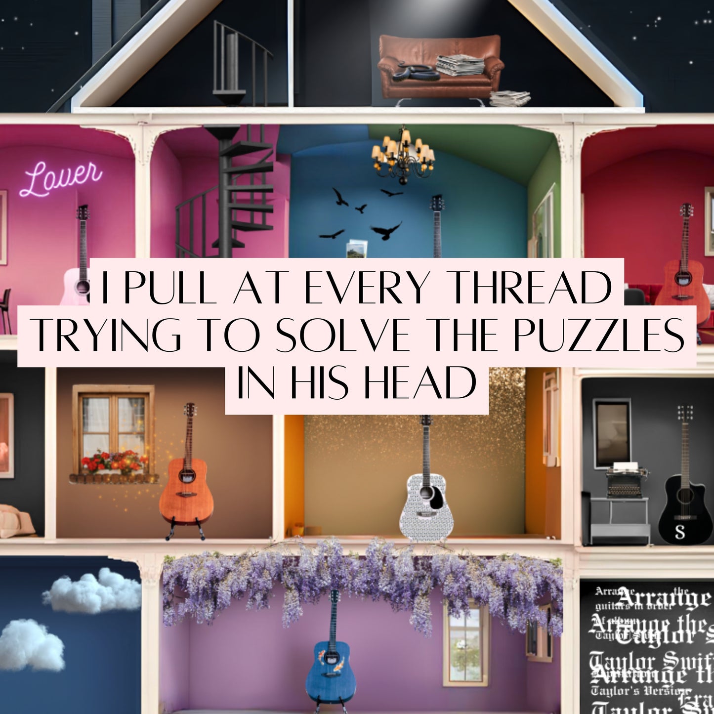 A Swift Escape! Taylor Swift Escape Room Printable Kit - Birthday Party Game for Swifties!