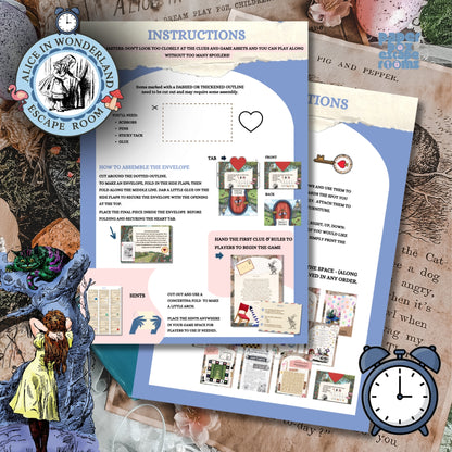 Classic Alice in Wonderland Escape Room