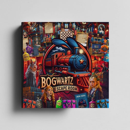 Bogwarts Harry Potter Parody Escape Room Printable Kit Hero Image 