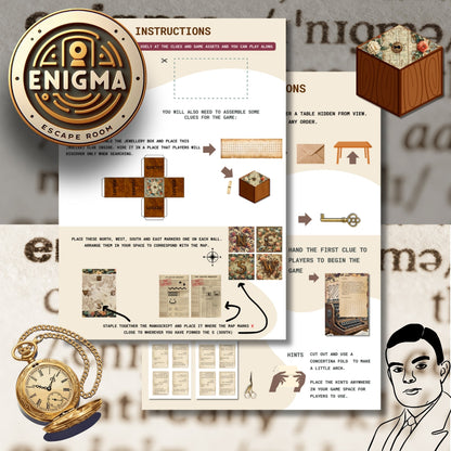Enigma Escape Room Instructions Preview