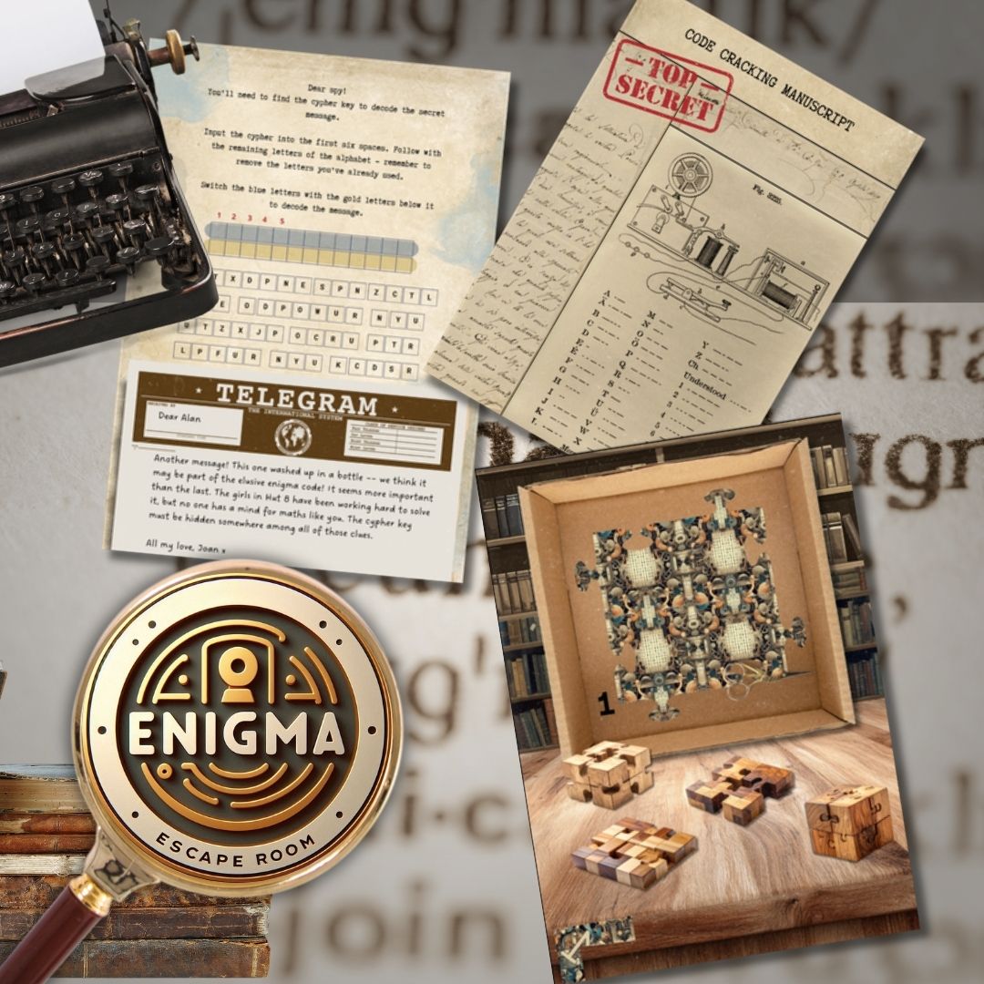enigma escape room clues and puzzles for easy play 