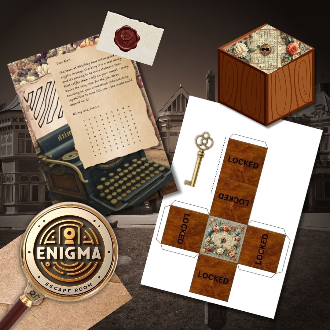 Enigma Escape Room! WII Codebreaker – PaperBox Escape Rooms