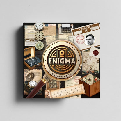 Enigma Escape Room Printable Kit Hero Image 