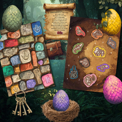 Dinosaur Escape Room - with Indiana Bones!