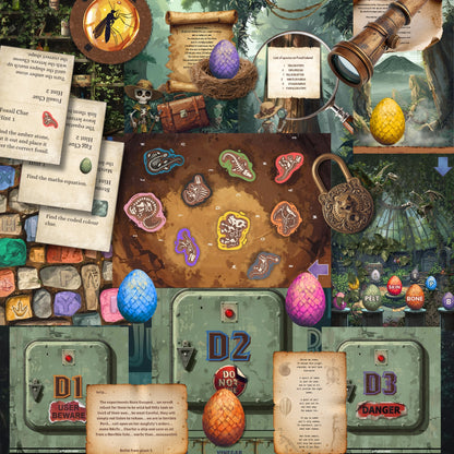 Dinosaur Escape Room - with Indiana Bones!