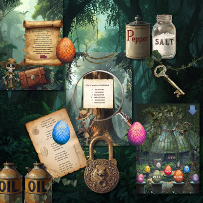 Dinosaur Escape Room - with Indiana Bones!