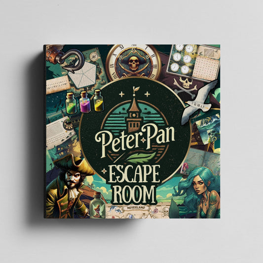 Peter Pan Escape Room Printable Kit Hero Image