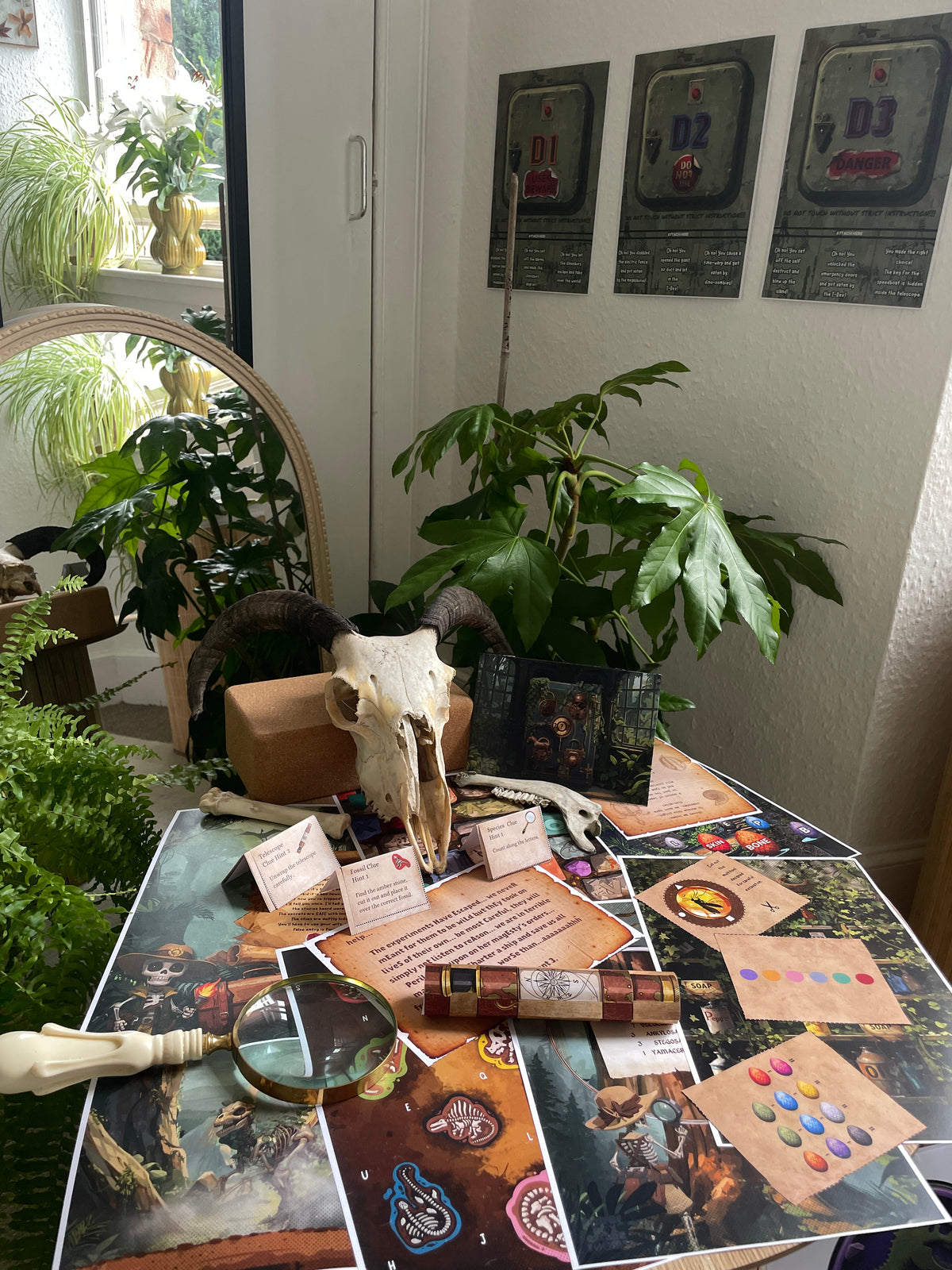 Dinosaur Escape Room - with Indiana Bones!