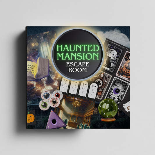 Haunted Mansion Escape Room - Printable Escape Room Kit