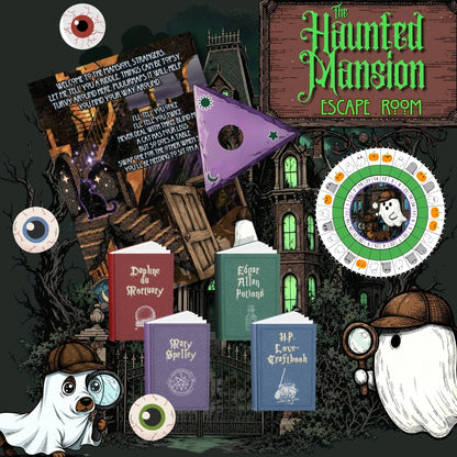 Haunted Mansion Escape Room - with Warlock Holmes & Dogtor Watson!