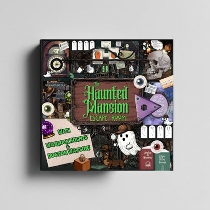 Haunted Mansion Escape Room - with Warlock Holmes & Dogtor Watson!
