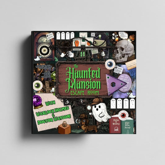 Haunted Mansion Escape Room - with Warlock Holmes & Dogtor Watson!