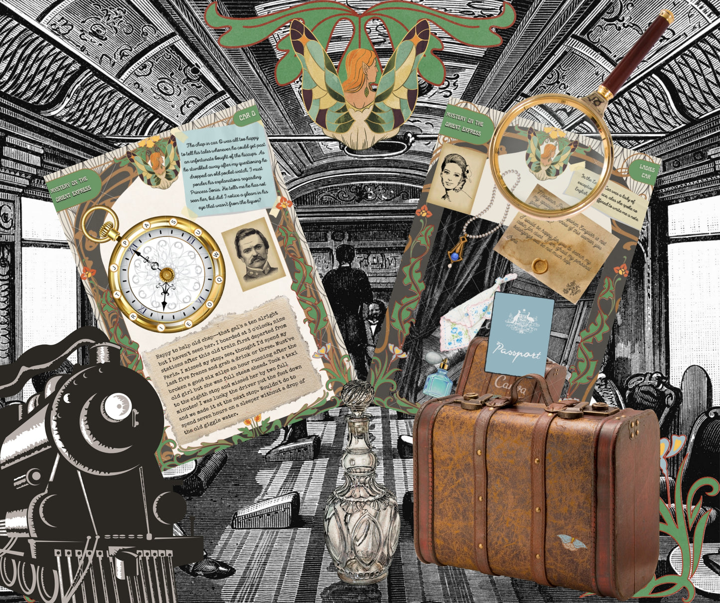 Agatha Christie Parody Escape! Mystery on the Orient Express