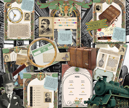 Agatha Christie Parody Escape! Mystery on the Orient Express