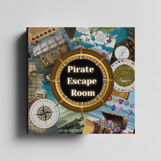 Pirate Escape Room - Printable Escape Room Kit