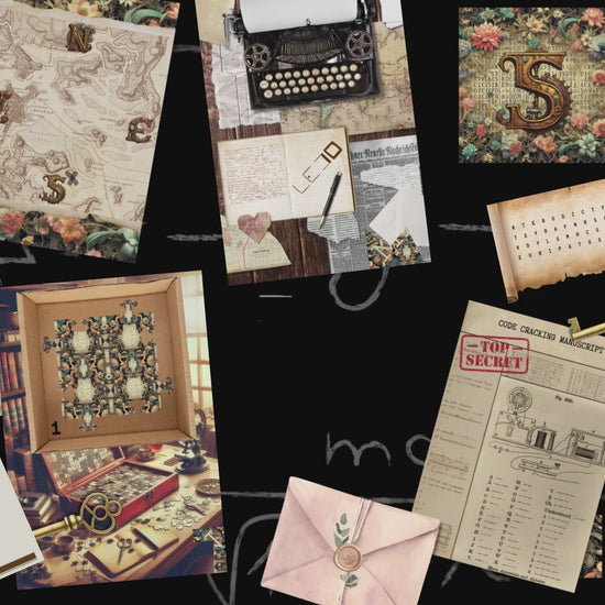 alan turing enigma escape room printable video preview