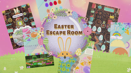 Easter Escape Room - Easter Scavenger Hunt Printable For Kids