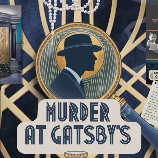 the great gatsby escape room printable preview video
