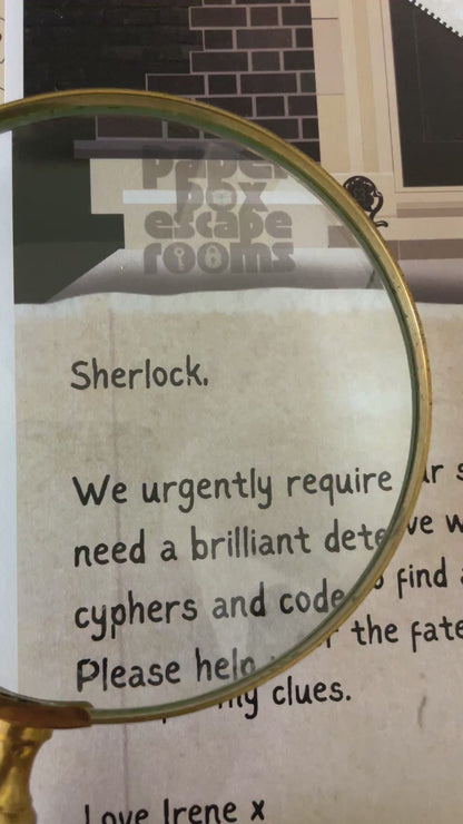 Sherlock Holmes Escape Room – for Team Building