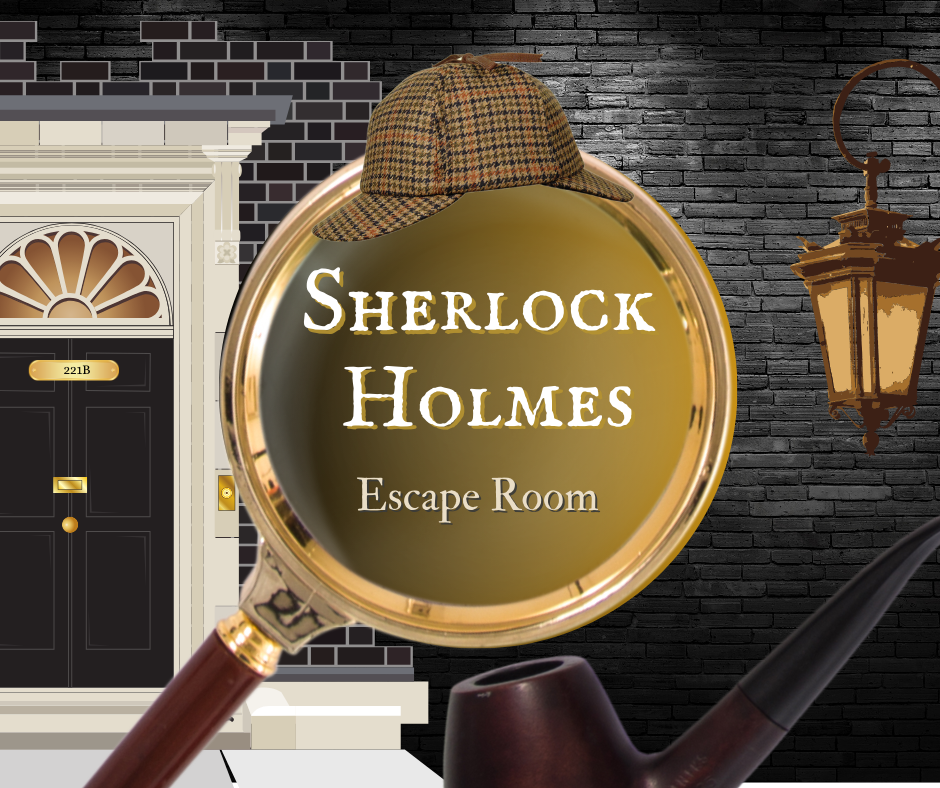 Sherlock Holmes Escape Room - Printable Escape Hunt Party Game