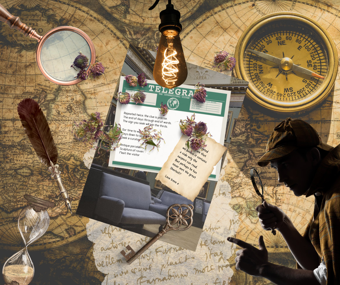 Sherlock Holmes Escape Room - Printable Escape Hunt Party Game